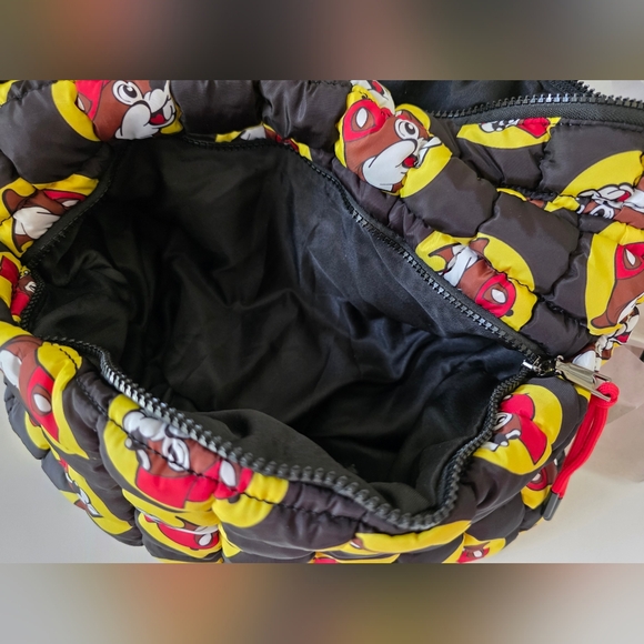 Official Buc-ee's Quilted Tote Bag- Iconic Beaver Mascot- Like New - Picture 13 of 13